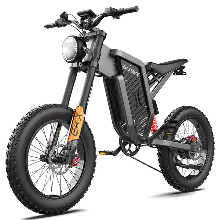 EKX X21 Adults Electric Bike 2000W 48V35AH 55km/h Samsung Battery Snow Electric Motorcycles 20“*4.0 Off Road Tyre Mountain Ebike