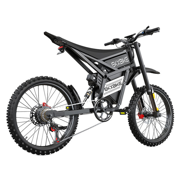 EKXBike E6 Electric Bicycle Adults 3000W(Peak) Motors 25inch Tire Electric Bike 52V40AH Battery Speed 60Kmh Mountain E-bikes
