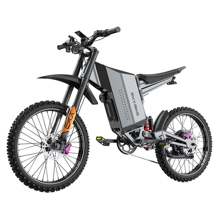 EKXBike GTS | X22 Electric Motorcycles 8000W(Peak) Brushless Gearless Motors 72V30AH Lithium Battery Speed 85Kmh Adult Off Road Ebike