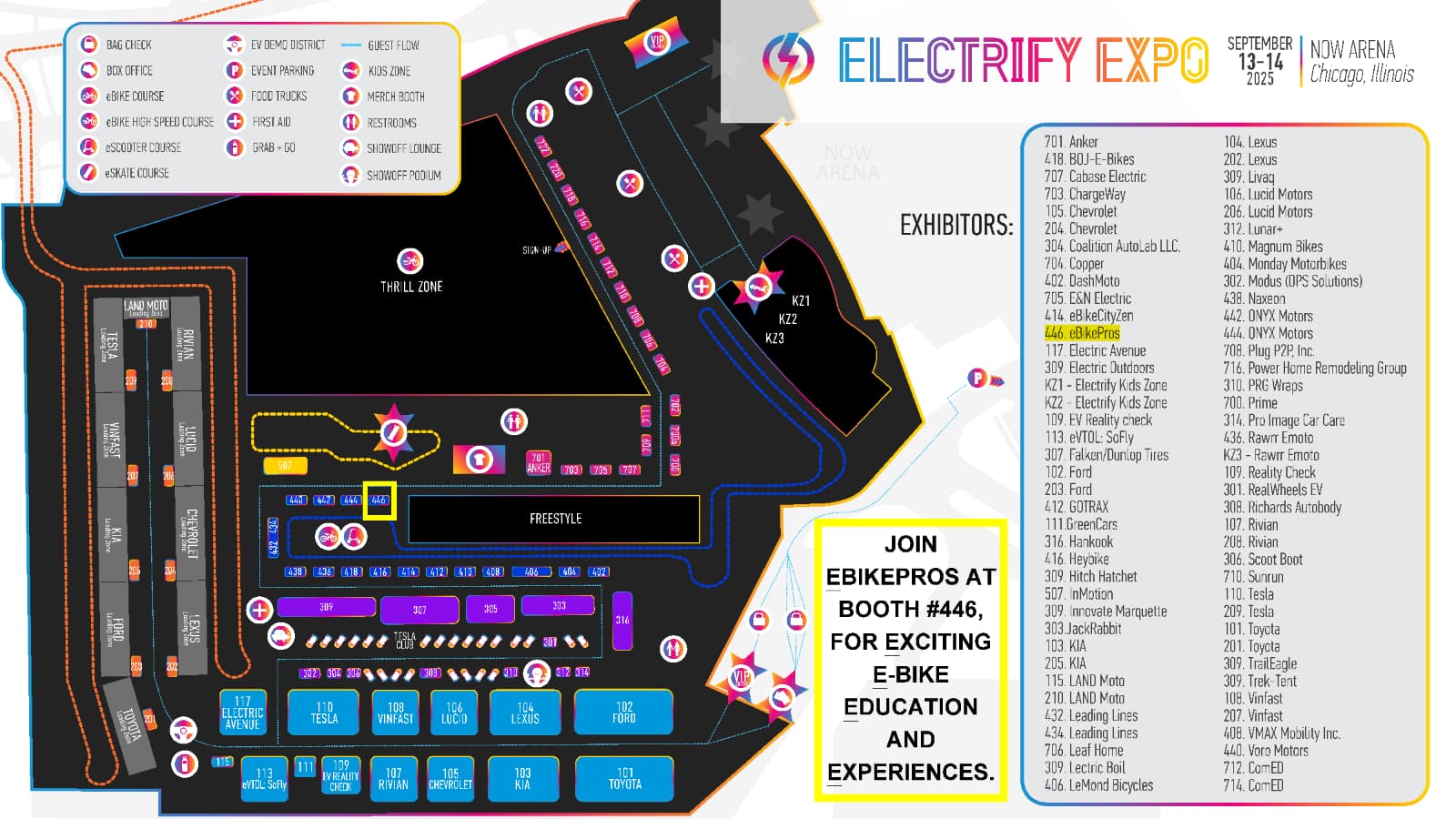 EKXBike will attend ELECTRIFY EXPO on September 13-14, 2025 in Chicago, USA.