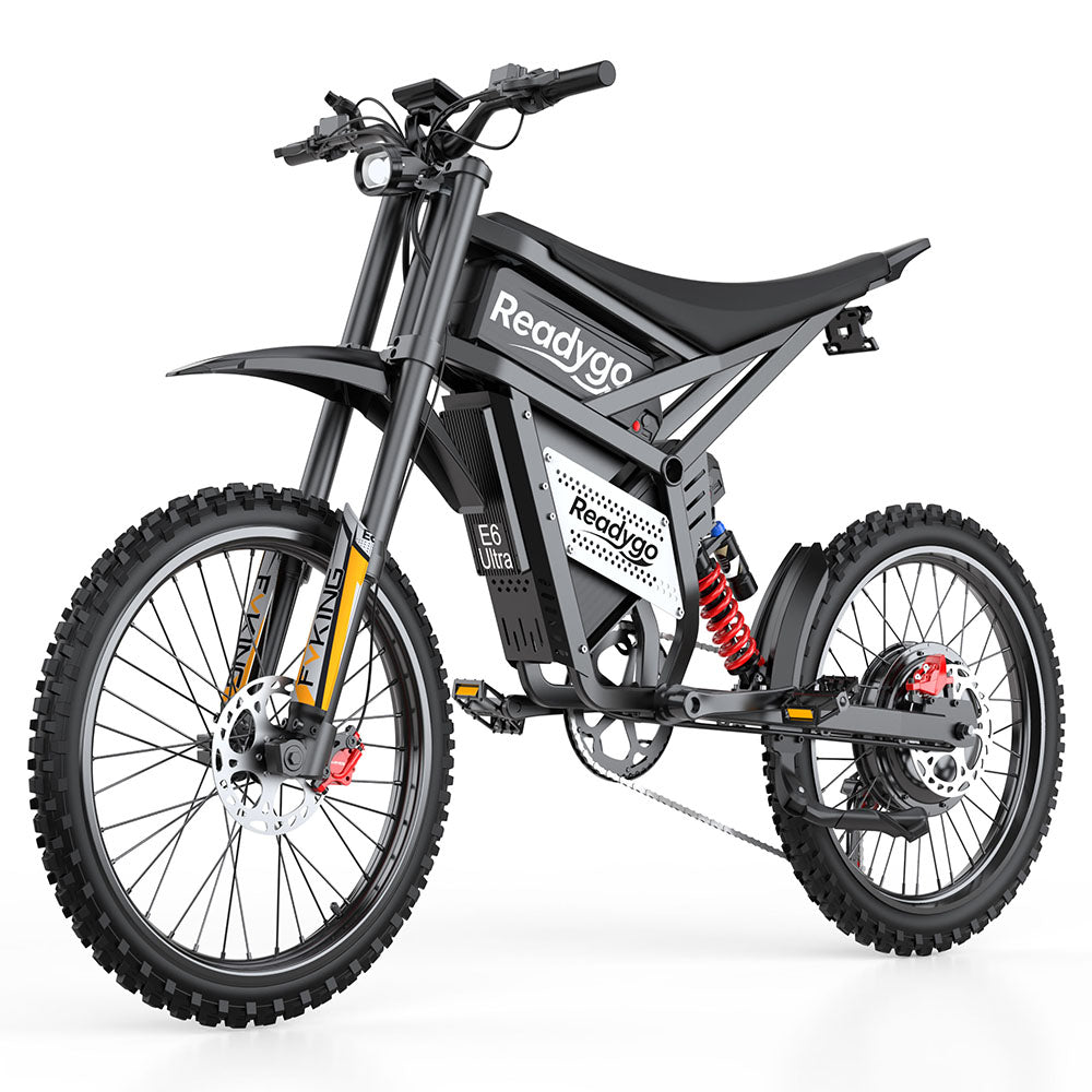 EKXBike/Readygo E6 Ultra Electric Bicycle 3000W Brushless Gearless Motors 60V30AH Lithium Battery Speed 85Kmh Adult Off Road Ebike