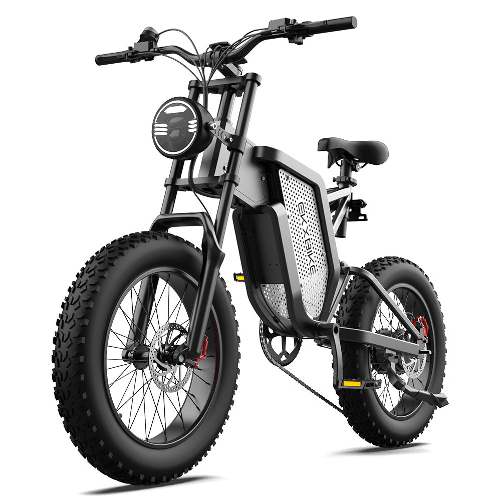 EKX X20 Electric Bike Mountain Moped Ebike 20 Inch Fat Tire 2000W 48V – EKXBike Official EKX X20 Electric Bike Mountain Moped Ebike 20 Inch Fat Tire 2000W 48V – EKXBike Official