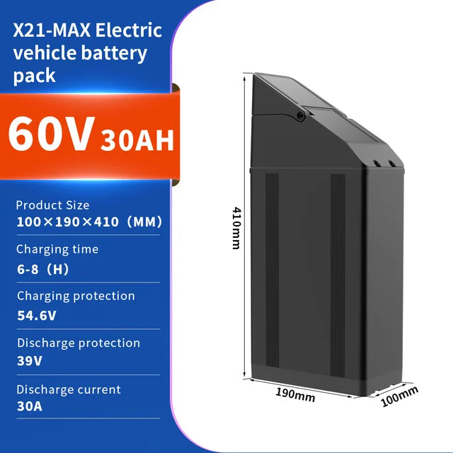 EKXBike Electric Bike Battery Pack for X20 | X21 | X21 Max | GTS
